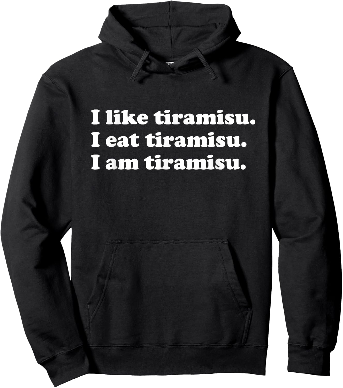 Tiramisu Lover Men Women Girls Boys Hoodie - Hoodie | Black