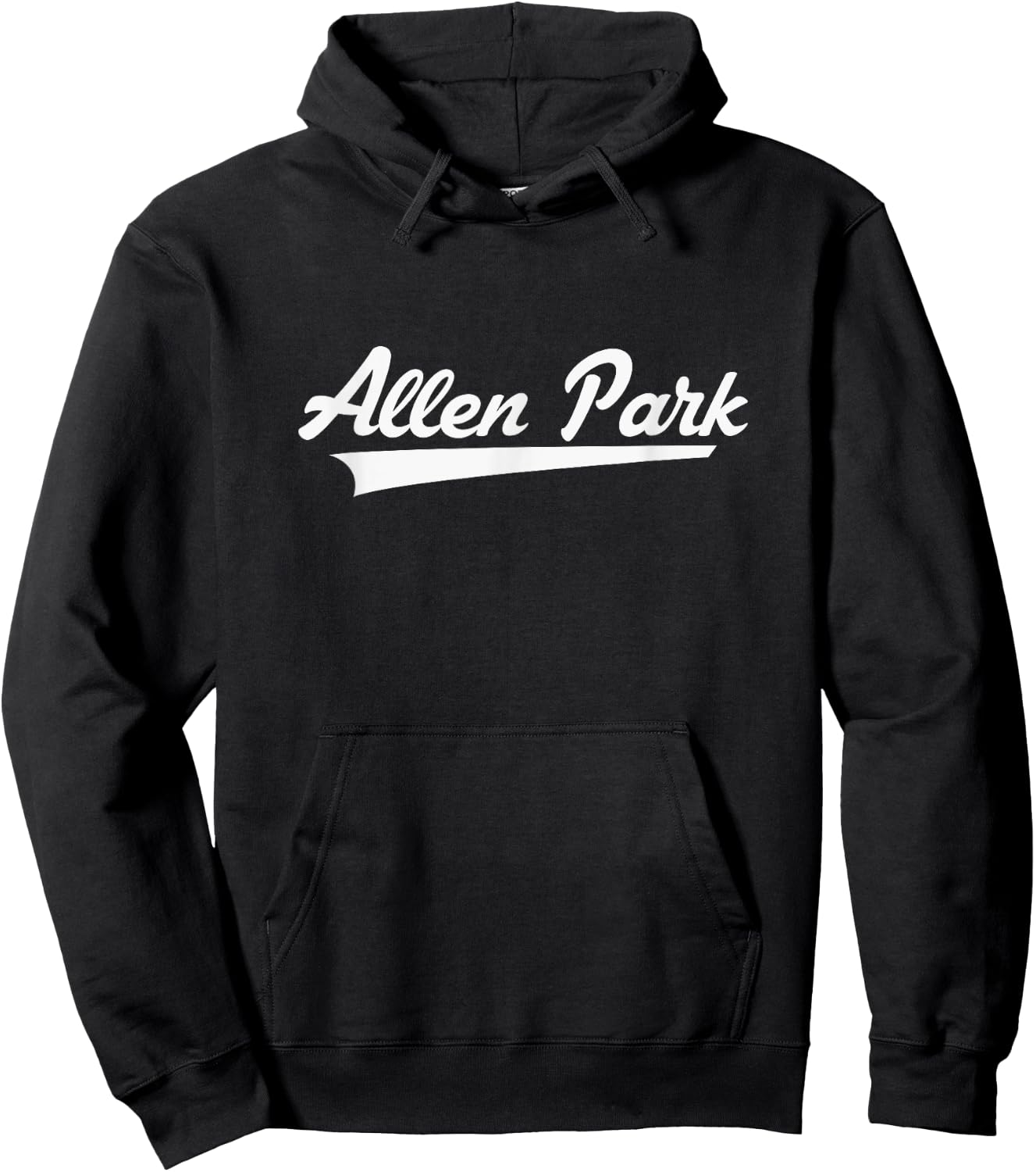 Allen Park High School Vintage Swoosh Hoodie - Hoodie | Black