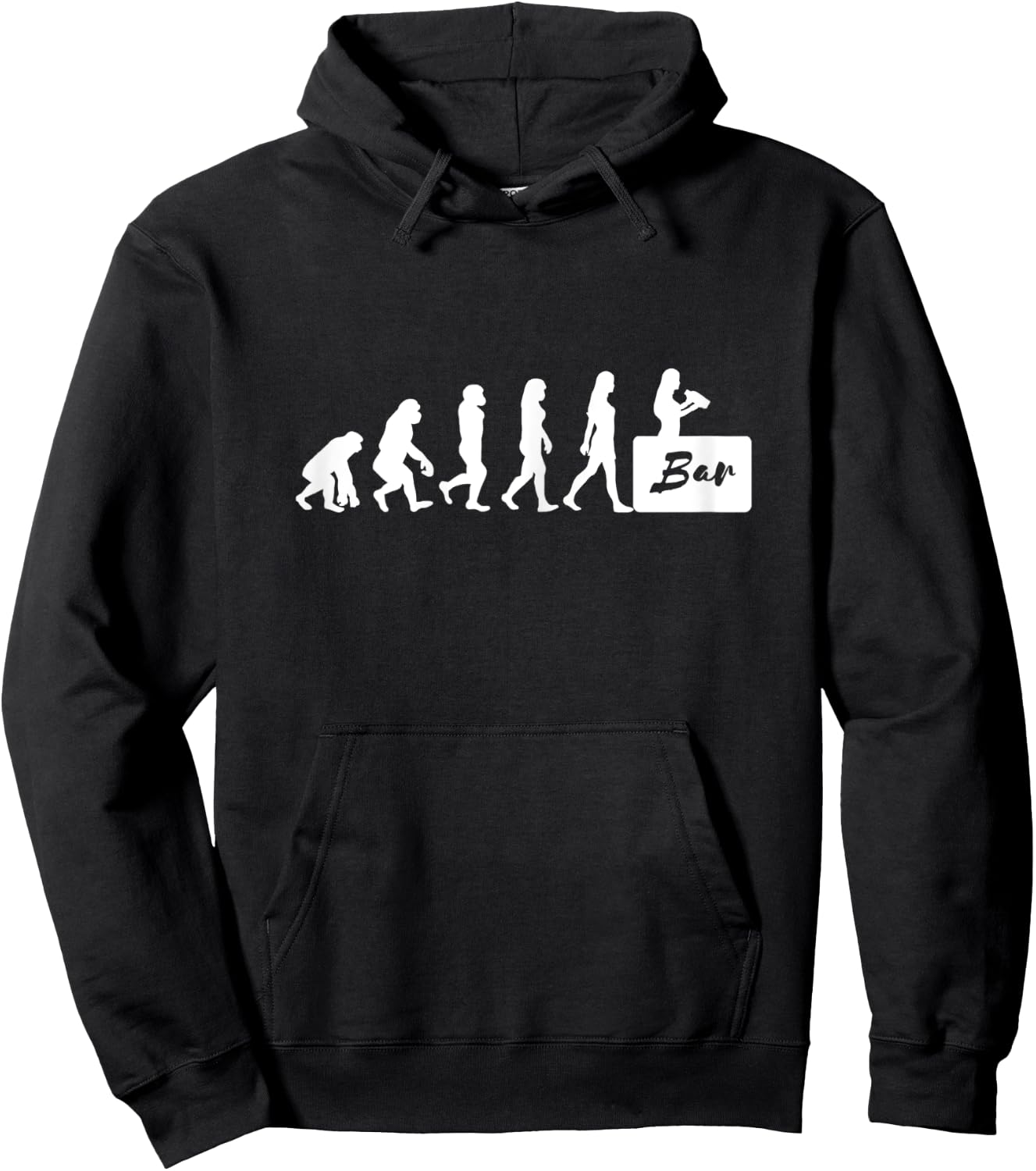Damen Bardame mit Cocktail Barkeeperin Bartender Hoodie - Hoodie | Black