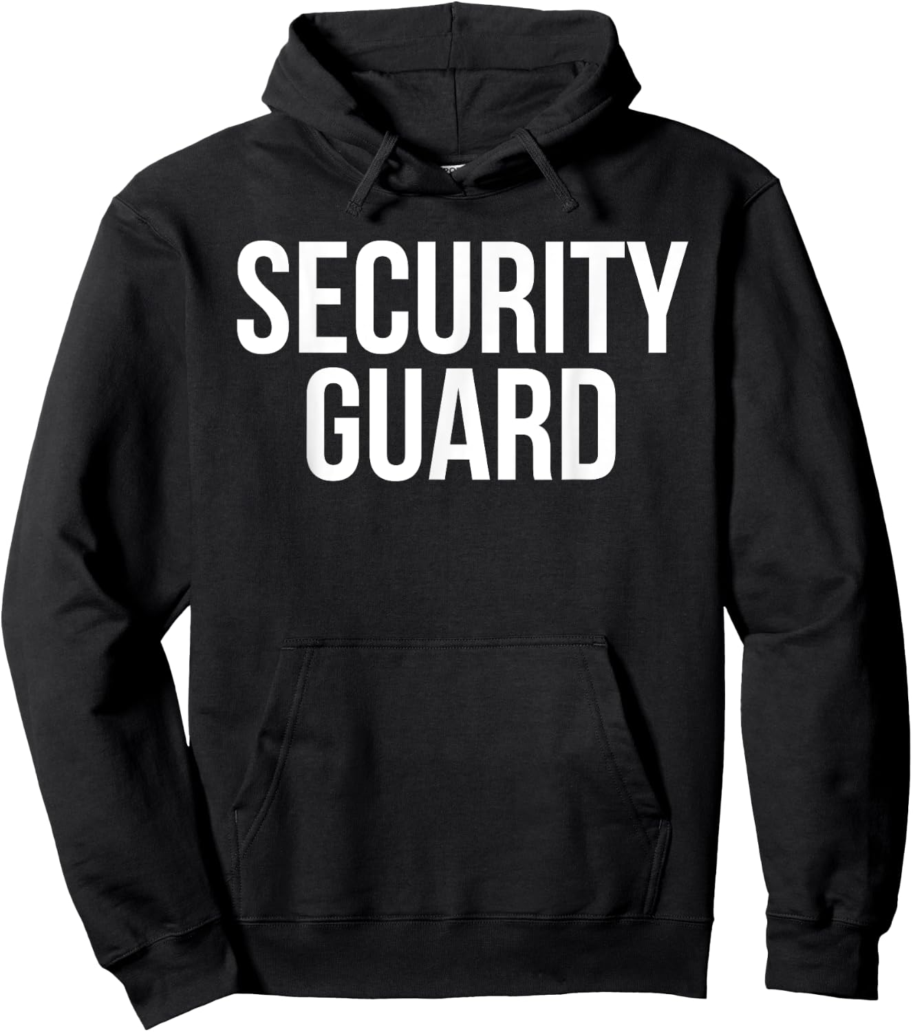 Security Guard Shirt Funny Halloween Costume Parents Hoodie - Hoodie | Black