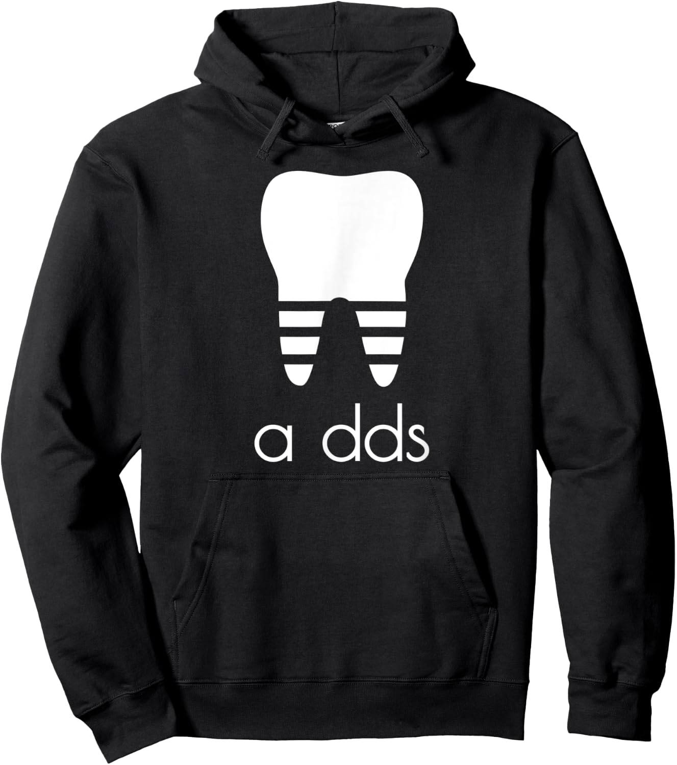 Funny Dentist a DDS Dental Student Grad Gift Pun Humor Hoodie - Hoodie | Black