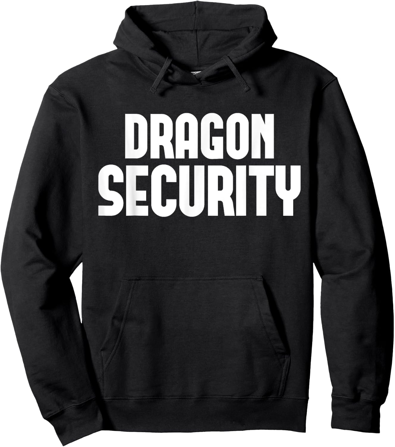 Dragon Security Hoodie - Hoodie | Black