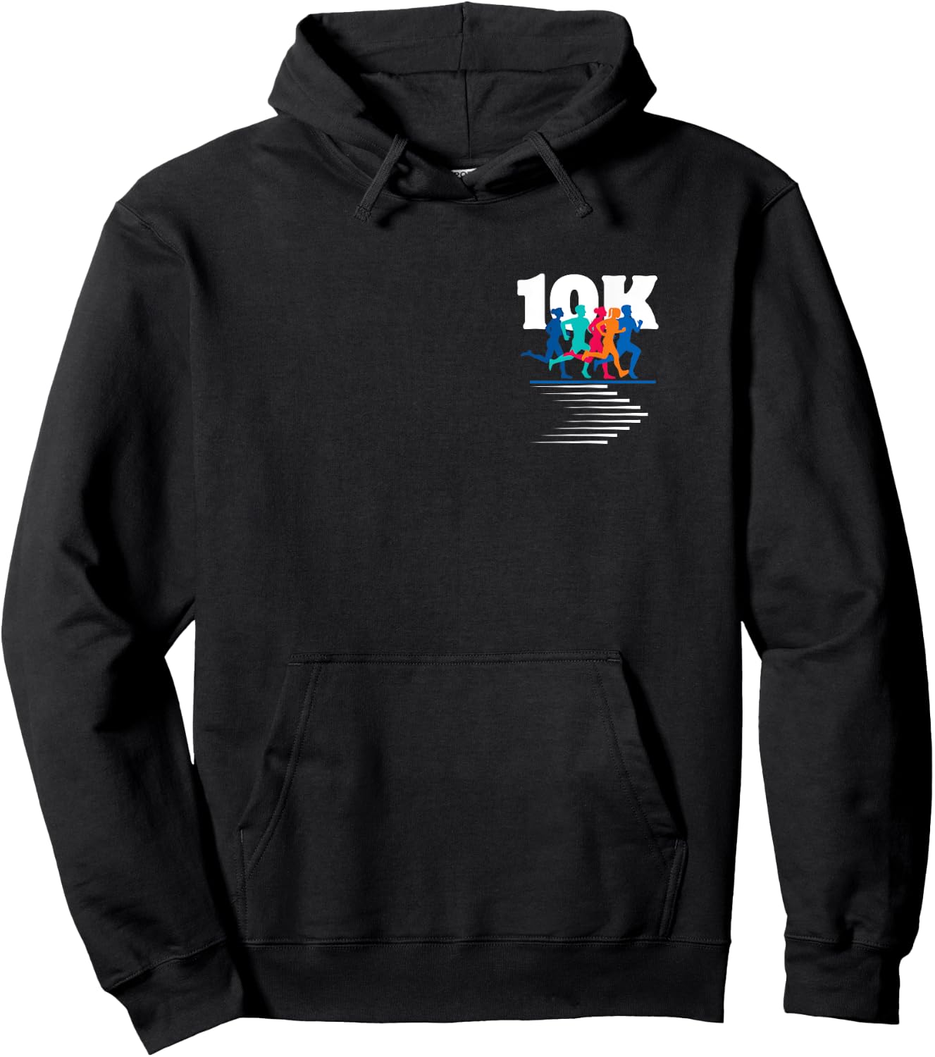 10K Runner Apparel Fun Wear Running Athletes Performance Hoodie - Hoodie | Black