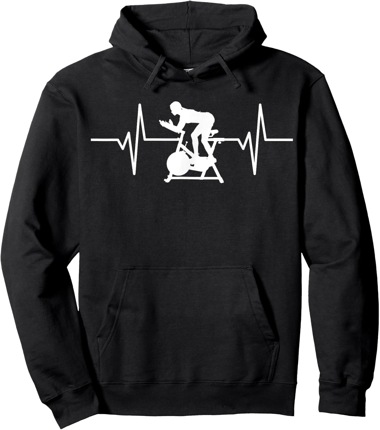 Indoor Cycling Spin Cycling Exercise Bike Indoor Bike Gift Hoodie - Hoodie | Black