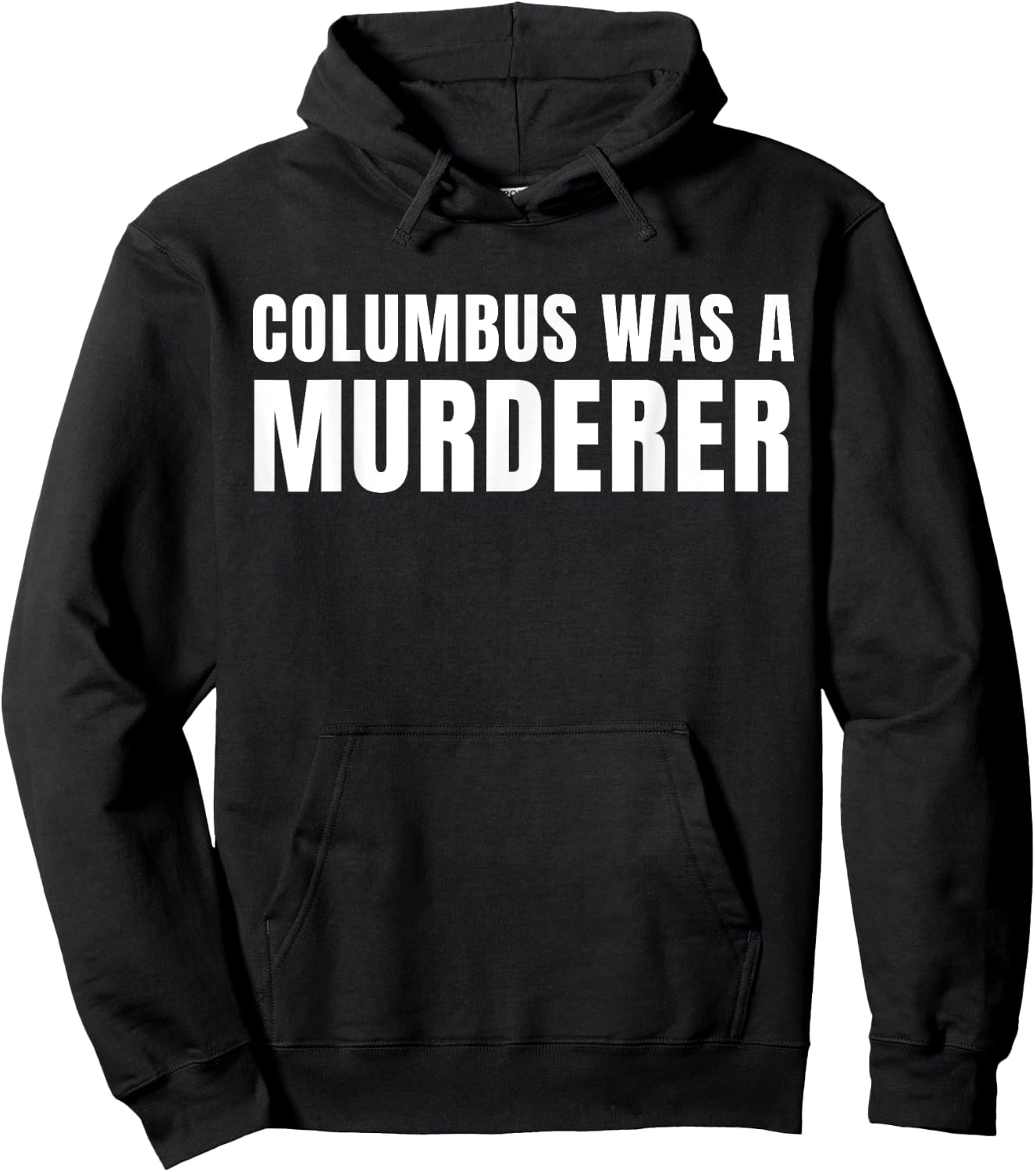 Indigenous Peoples Day Anti-Columbus Native American Shirt Hoodie - Hoodie | Black