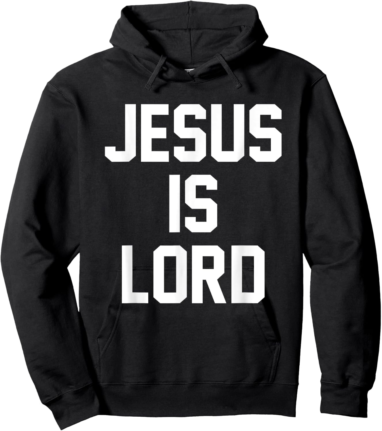 Jesus Is Lord Christian Faith Trust In God Christ Hoodie - Hoodie | Black