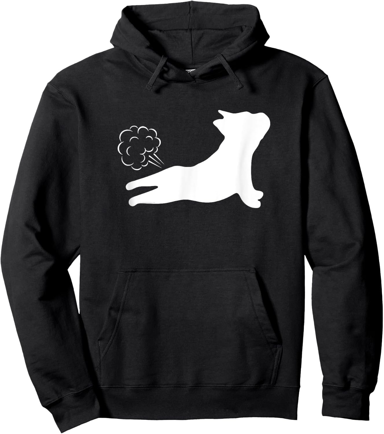 Funny Farting French Bulldog Frenchie Pet Owner Dog Lover Women Hoodie - Hoodie | Black