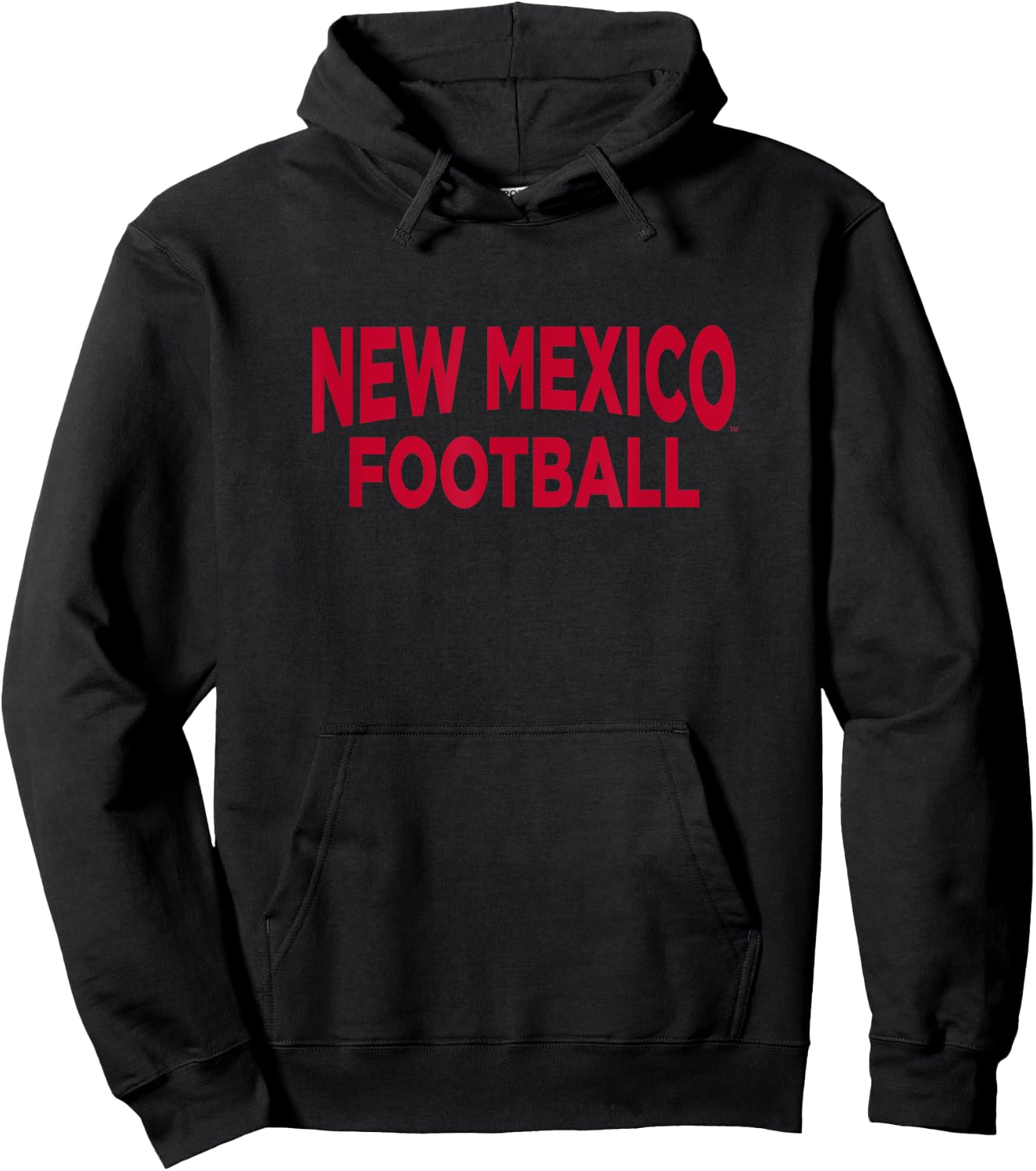 University of New Mexico Football Apparel Sports Fan Hoodie - Hoodie | Black