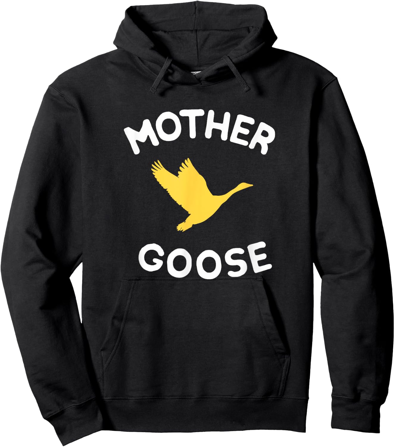 Gift Mother Cute Funny Mother Goose Hoodie - Hoodie | Black