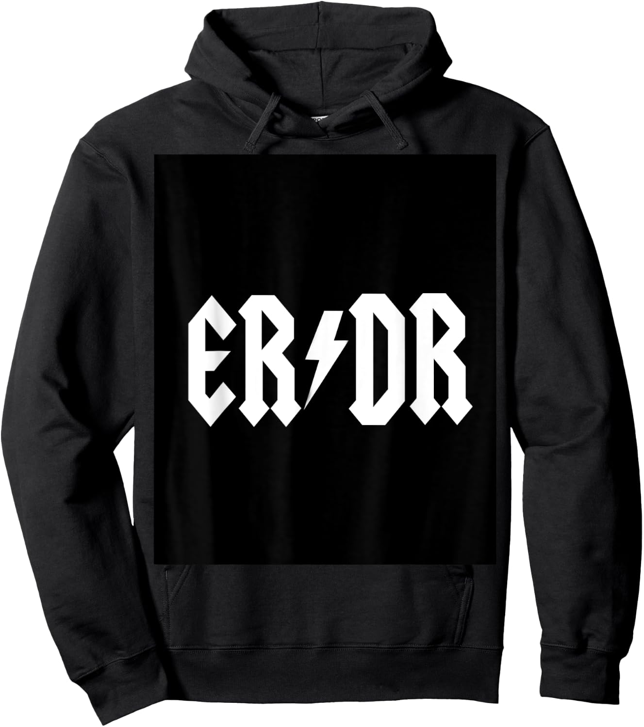 ER DR Emergency Medicine Physician Hoodie - Hoodie | Black