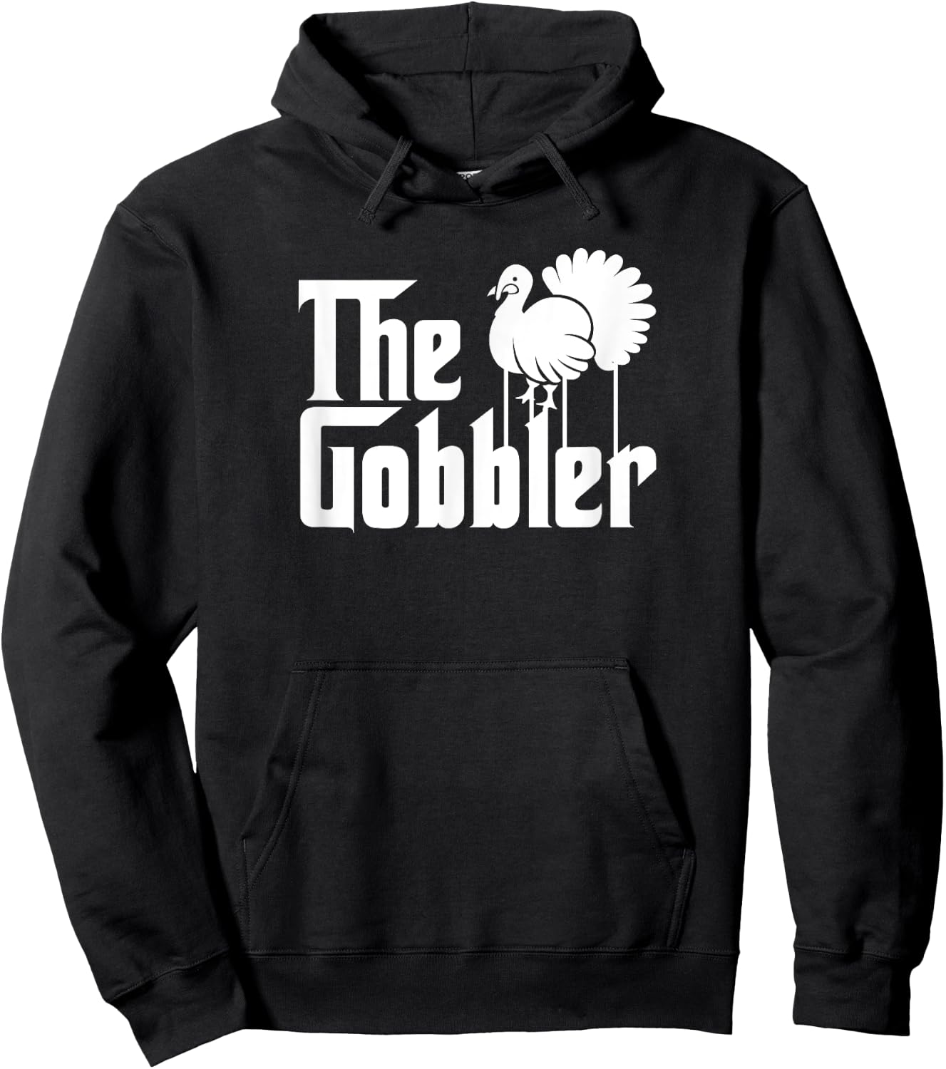 Funny Thanksgiving Parody The Gobbler Gift Hoodie - Hoodie | Black