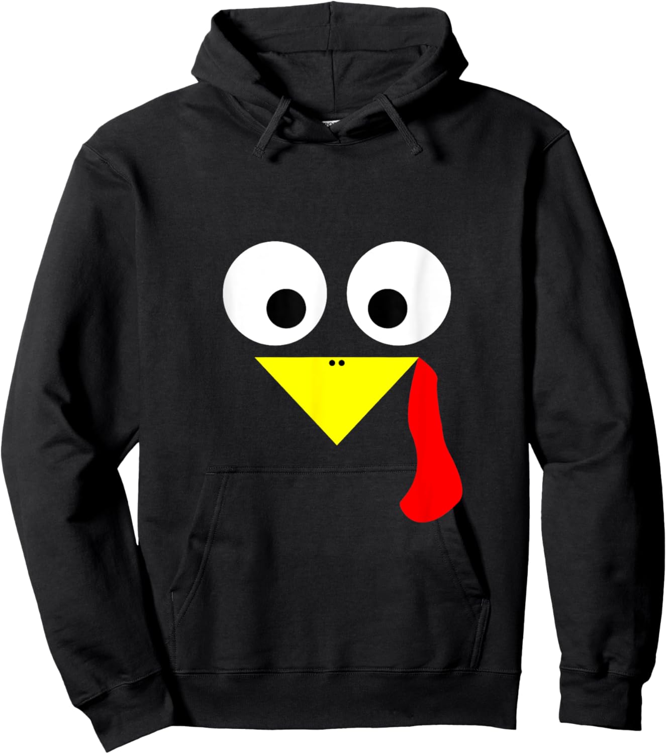 Turkey T Shirt - Male Boy Tom Gobbler Hoodie - Hoodie | Black