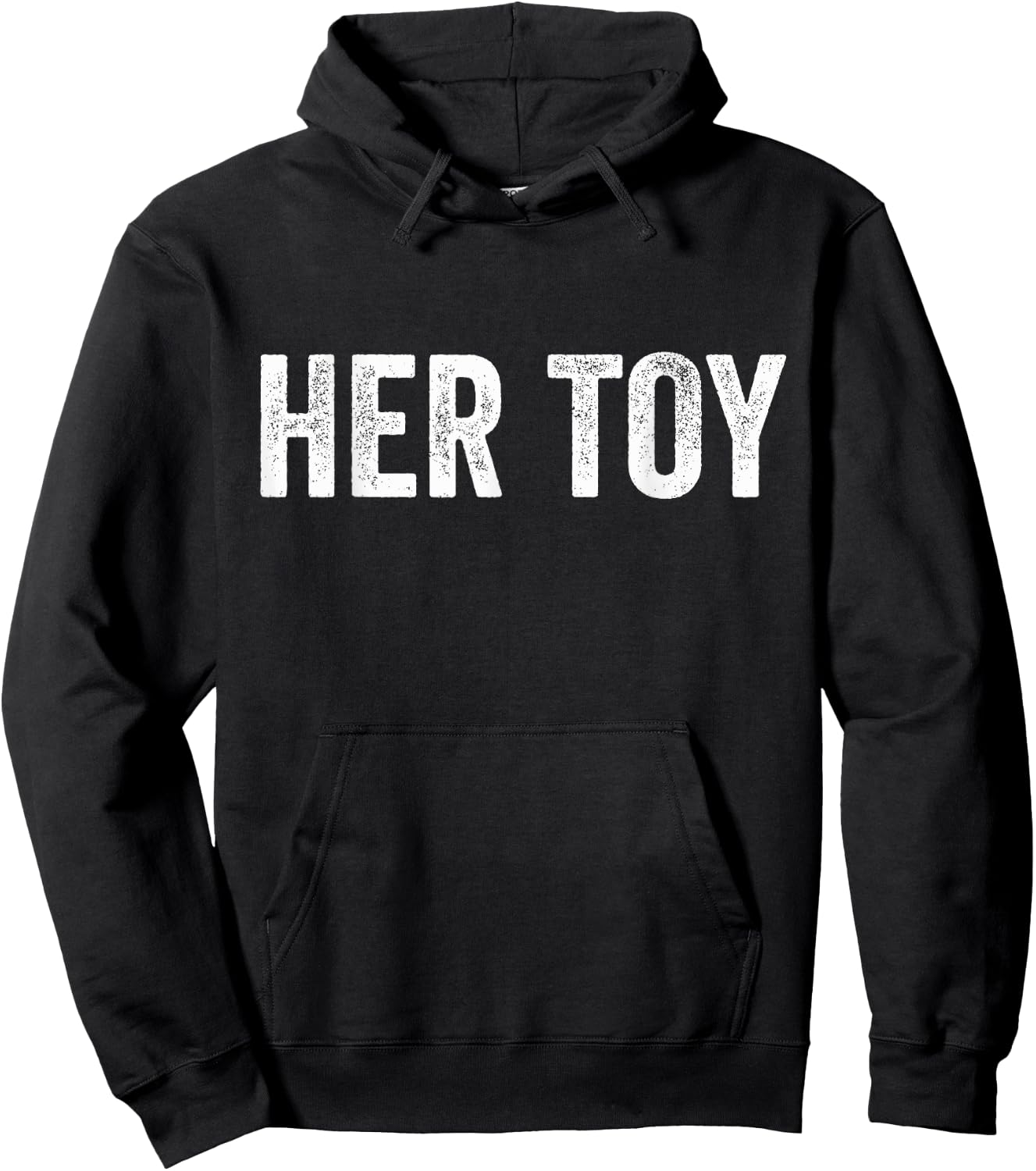 Her Toy Funny BDSM FemDom Munch T Shirt Submissive Hoodie - Hoodie | Black