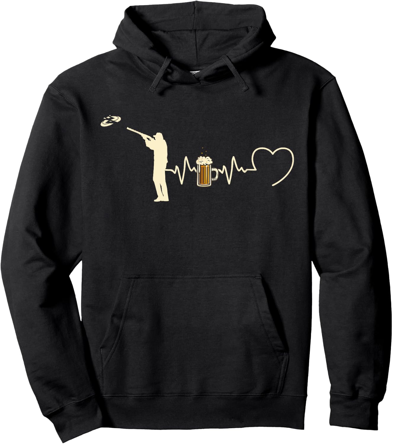 Ball Trap Beer Man Funny Gift , Black, S Hoodie - Hoodie | Black