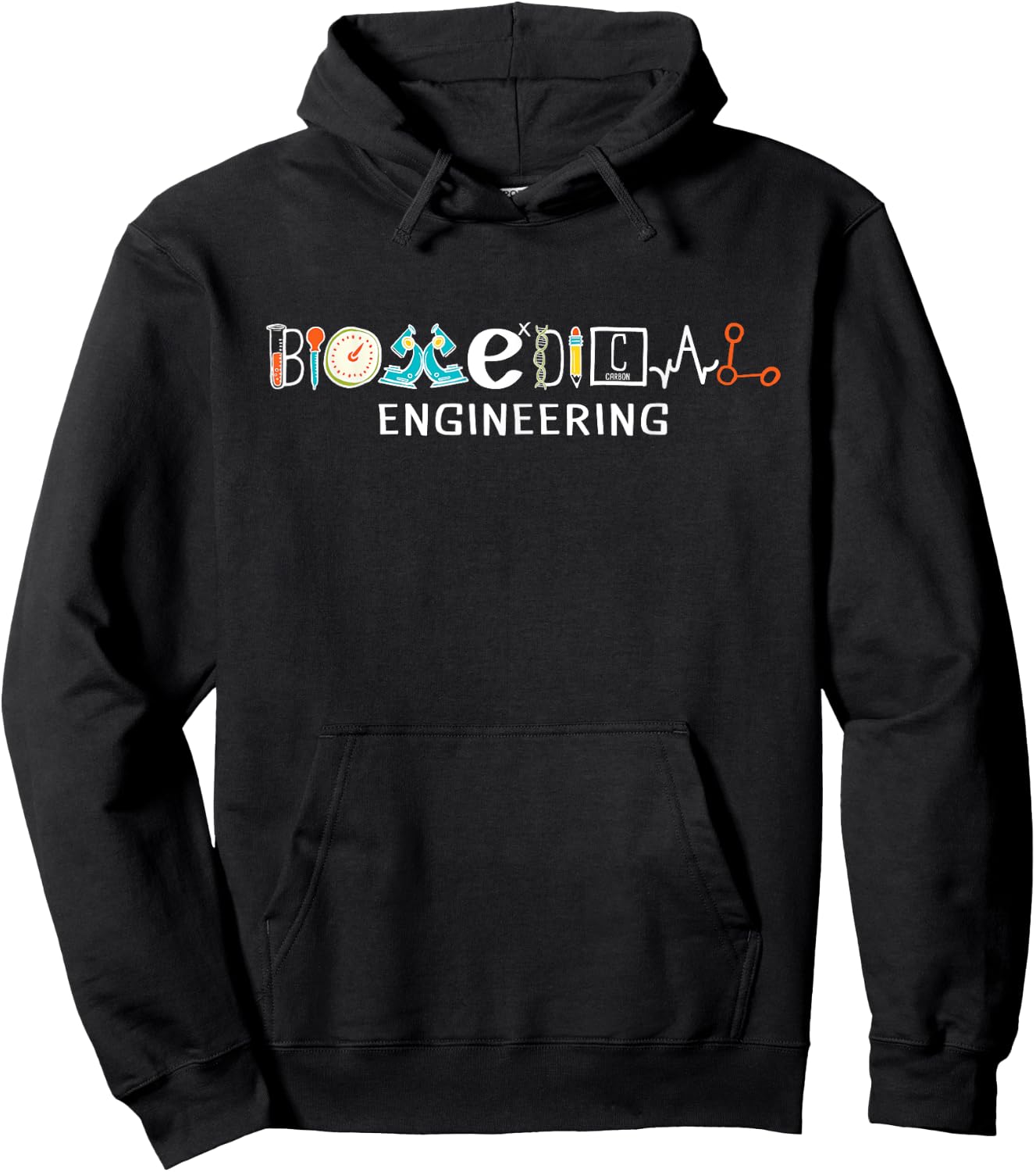Biomedical Engineering - Biomed Graduate Bioengineering BME Hoodie - Hoodie | Black