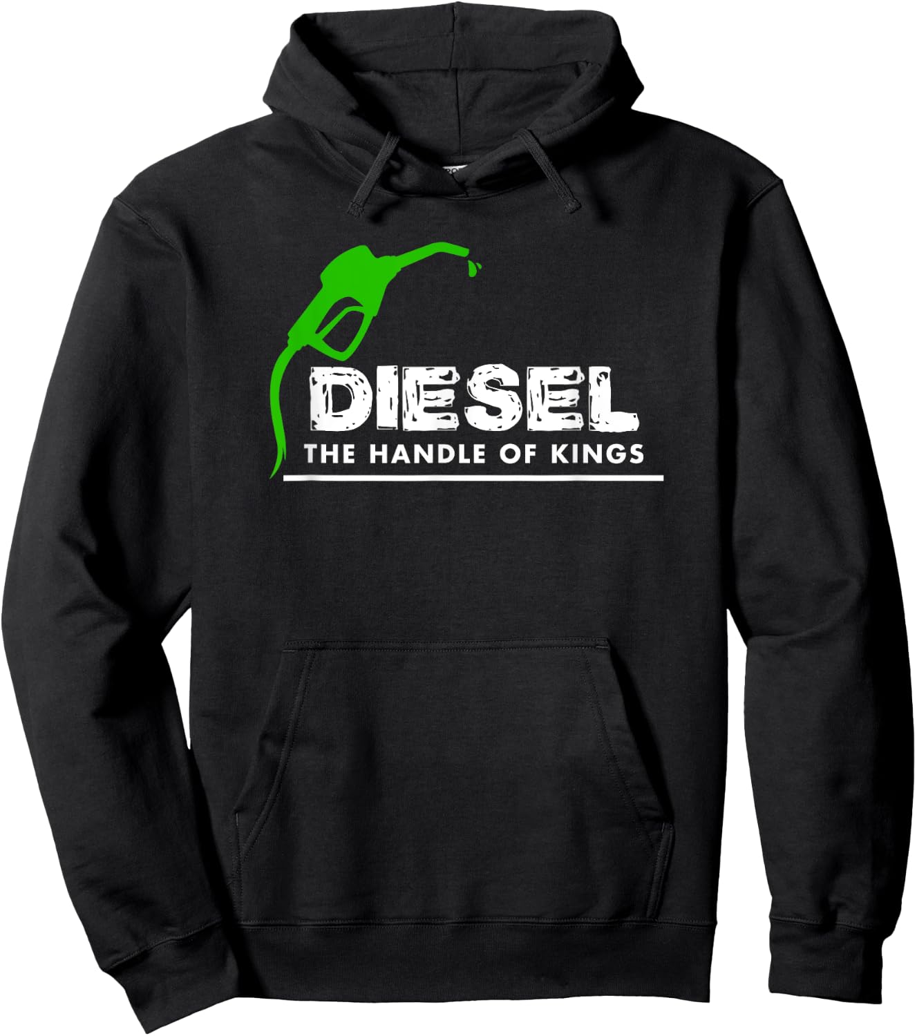 Diesel Handle of Kings Funny Diesel Power 4X4 Hoodie - Hoodie | Black