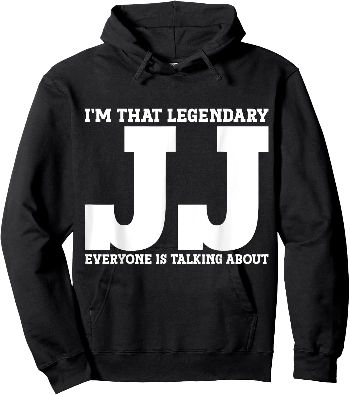 Jj Personal Name First Name Funny Jj Hoodie - Hoodie | Black
