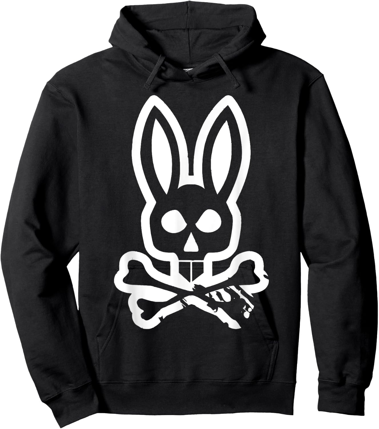 T-Shirt Hoodie - Hoodie | Black