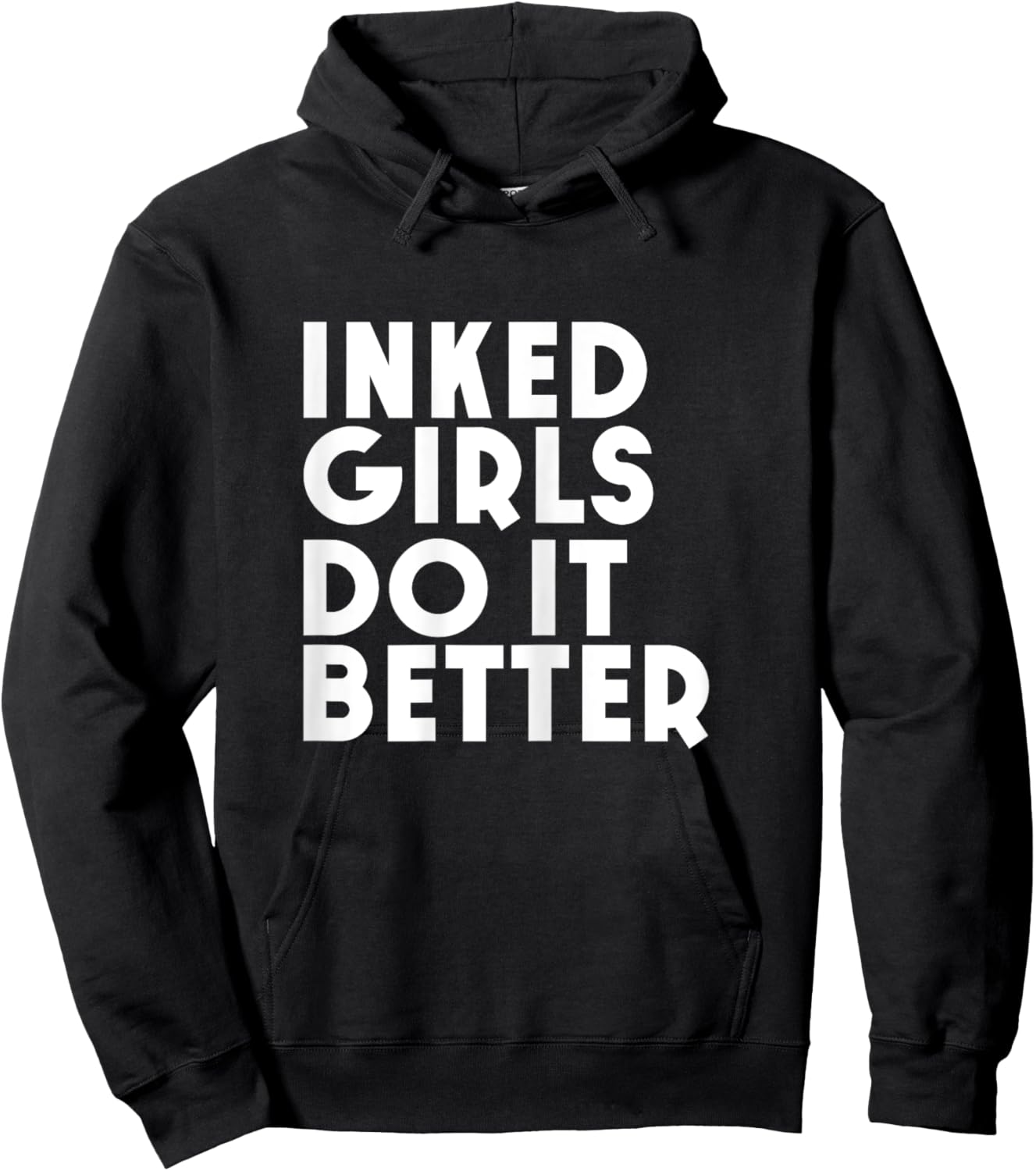 Inked Girls Do It Better T Shirt Tattoo Girl Hoodie - Hoodie | Black
