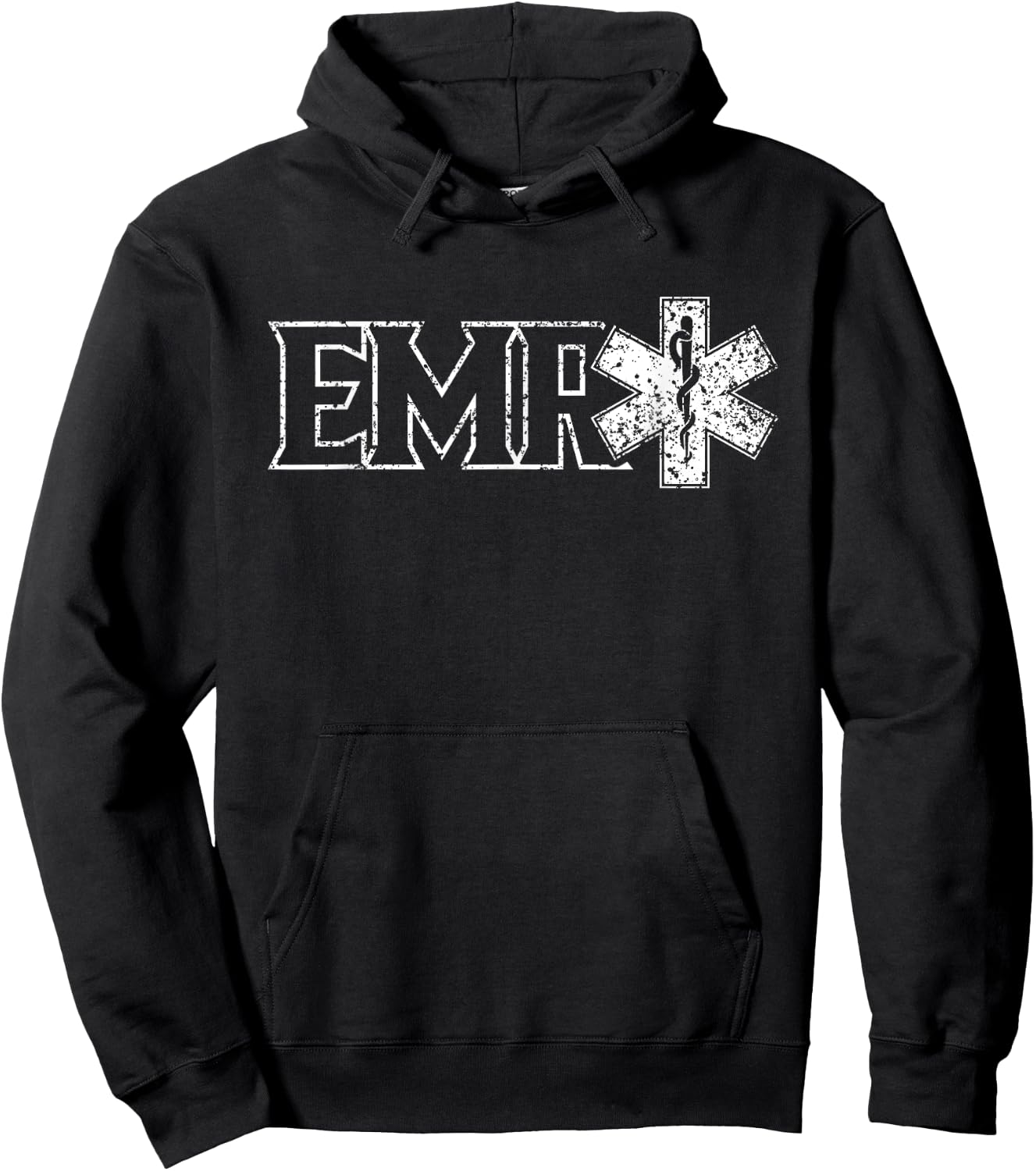 Emr Ambulance Ems Emt Emergency Medical Responder Hoodie - Hoodie | Black