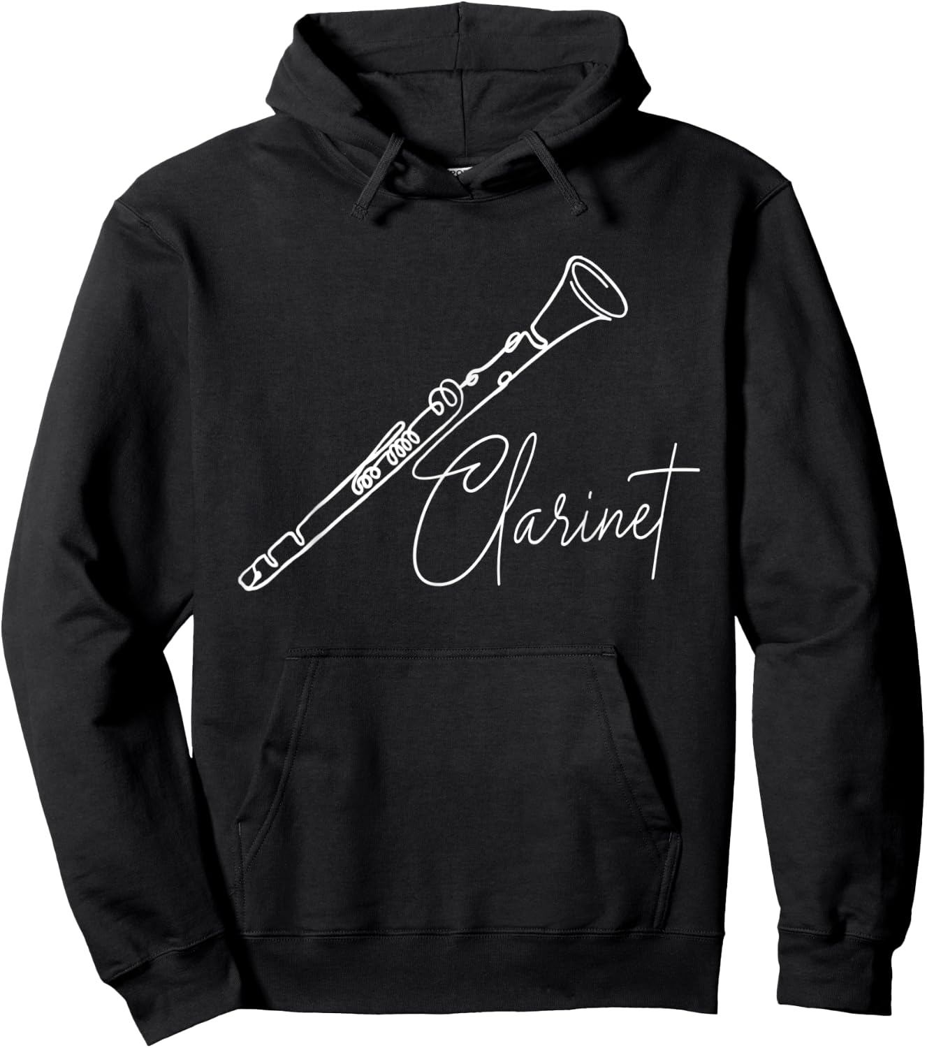 Clarinet - Clarinetist Music Lover Marching Band Hoodie - Hoodie | Black