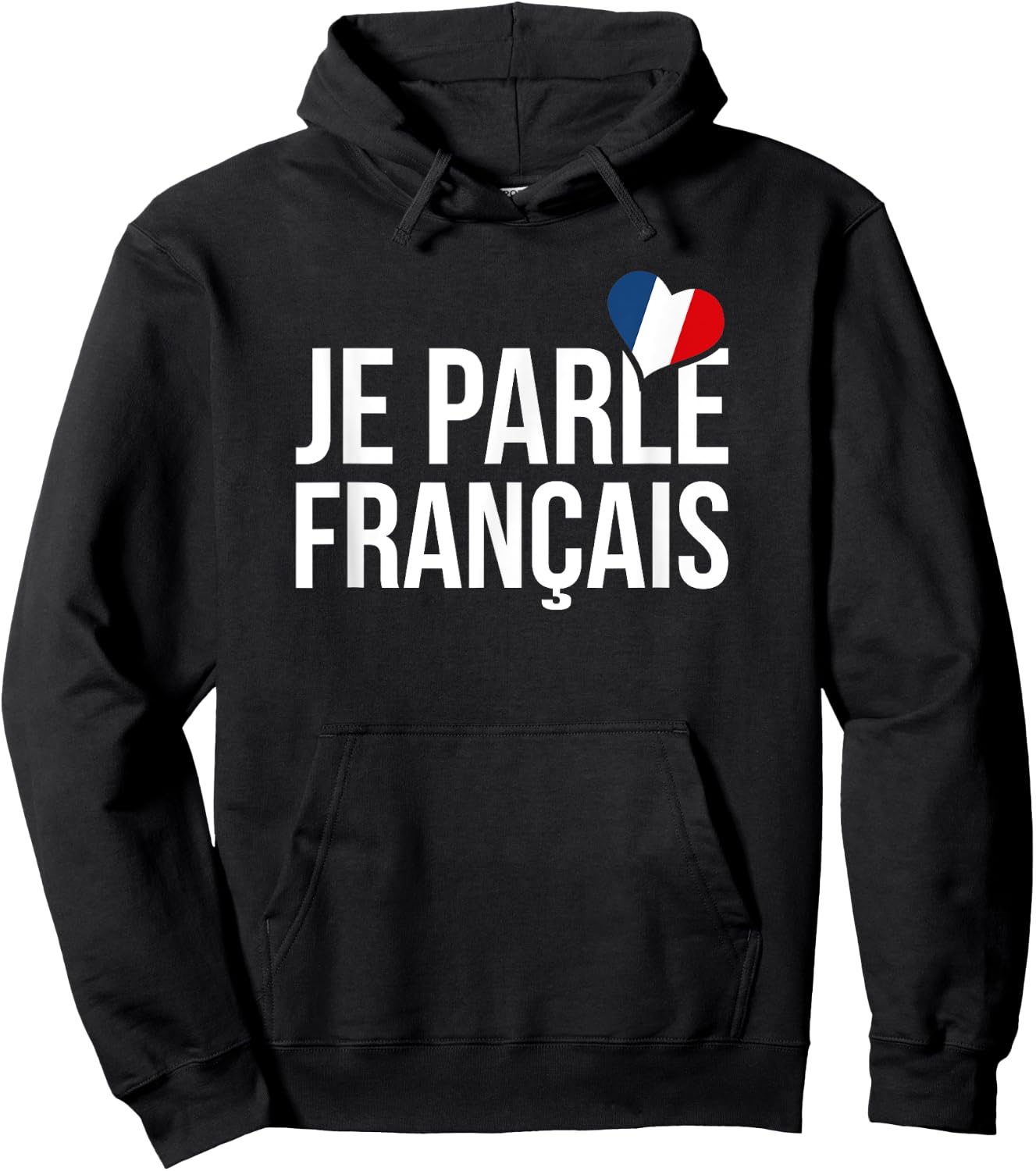 Je Parle Francais Shirt - Francais Shirt - French Shirt Hoodie - Hoodie | Black