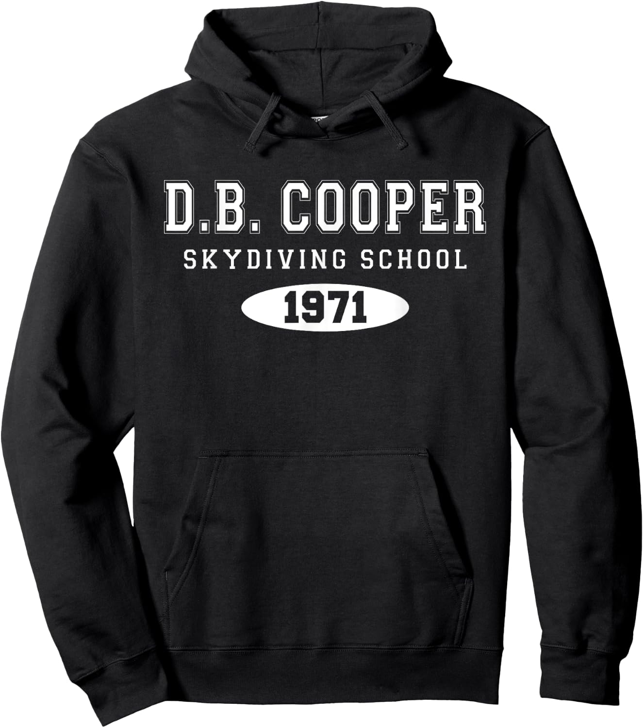 D.B. Cooper Hoodie - Hoodie | Black