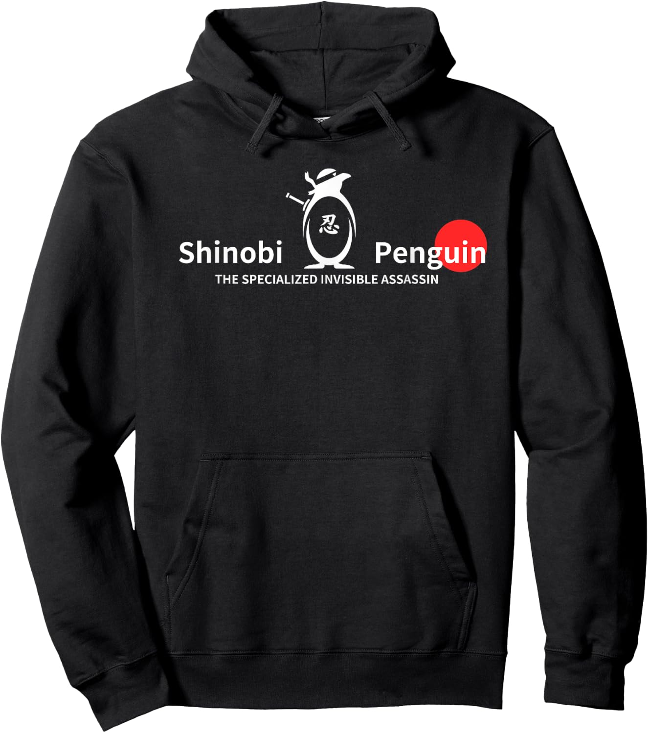 Shinobi Penguin Ninja Original Hoodie - Hoodie | Black