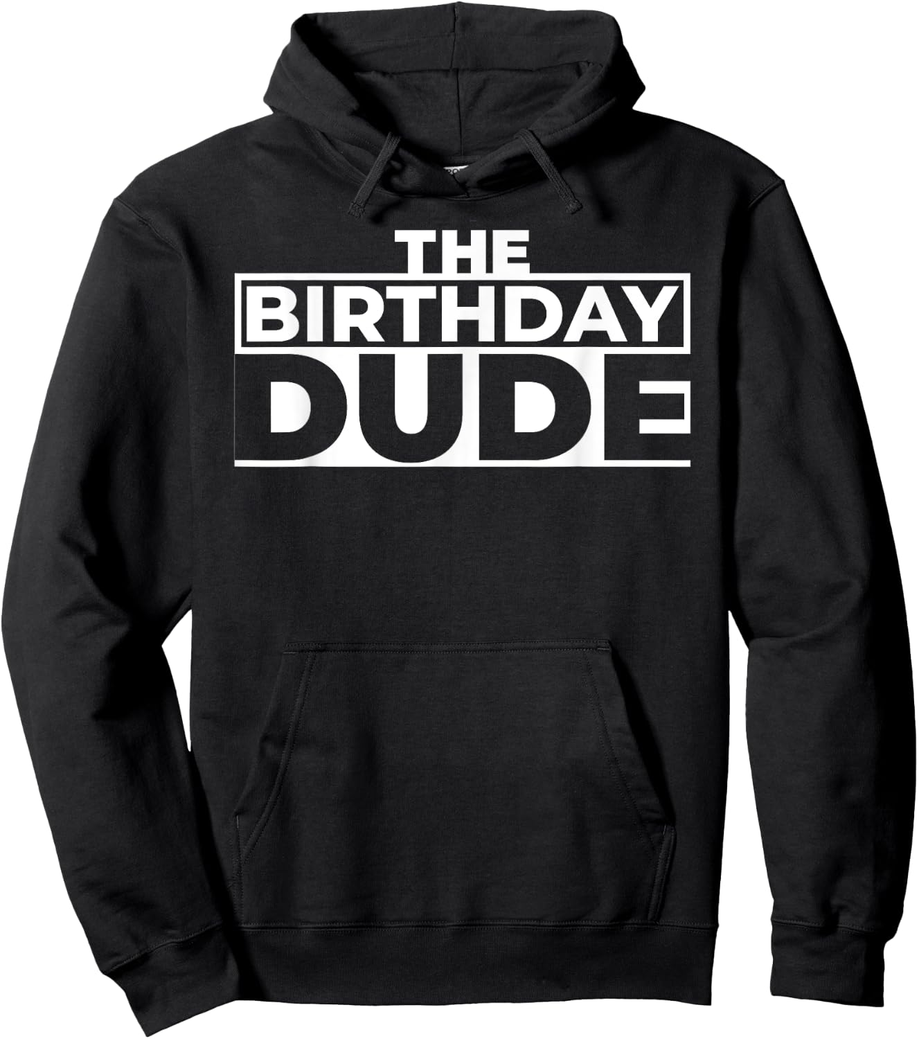 The Birthday Dude Hoodie - Hoodie | Black