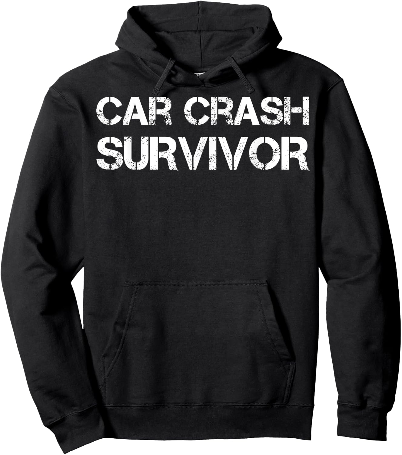 Car Crash Survivor Hoodie - Hoodie | Black