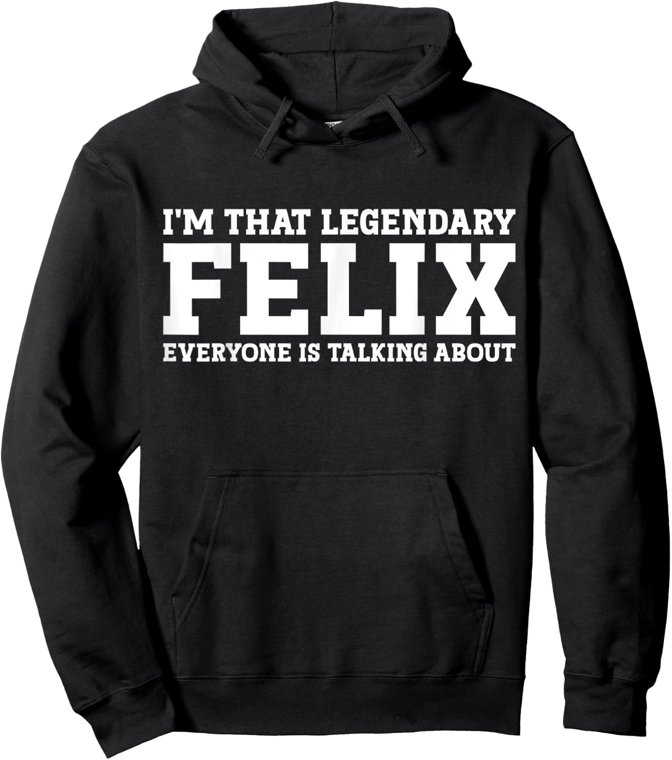 Felix Personal Name Funny Felix Hoodie - Hoodie | Black
