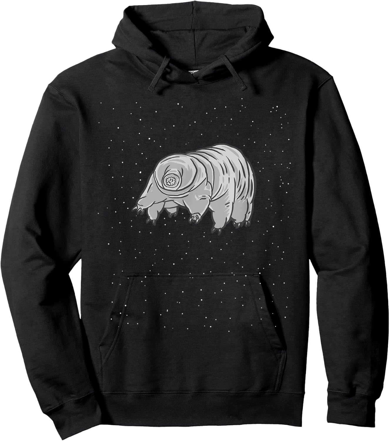 Funny Science Shirt - Water Bear Tardigrade In Space Hoodie - Hoodie | Black
