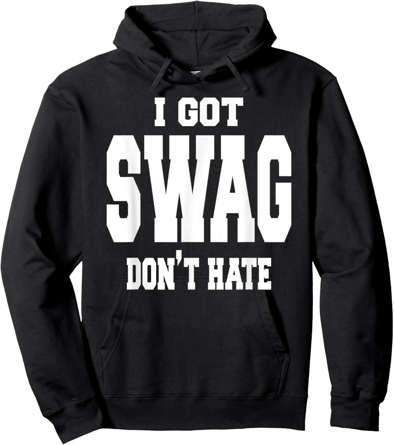 Swagger I got swag Hoodie - Hoodie | Black