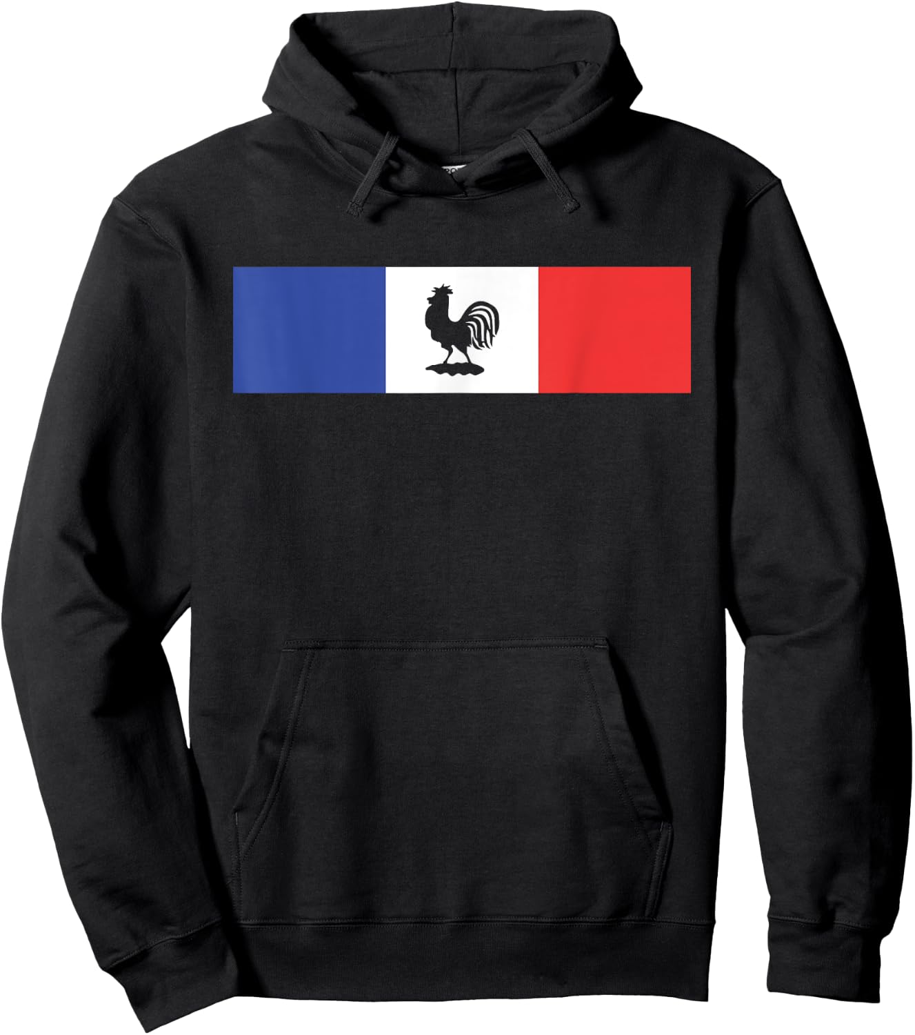 france Soccer Football france flag Hoodie - Hoodie | Black