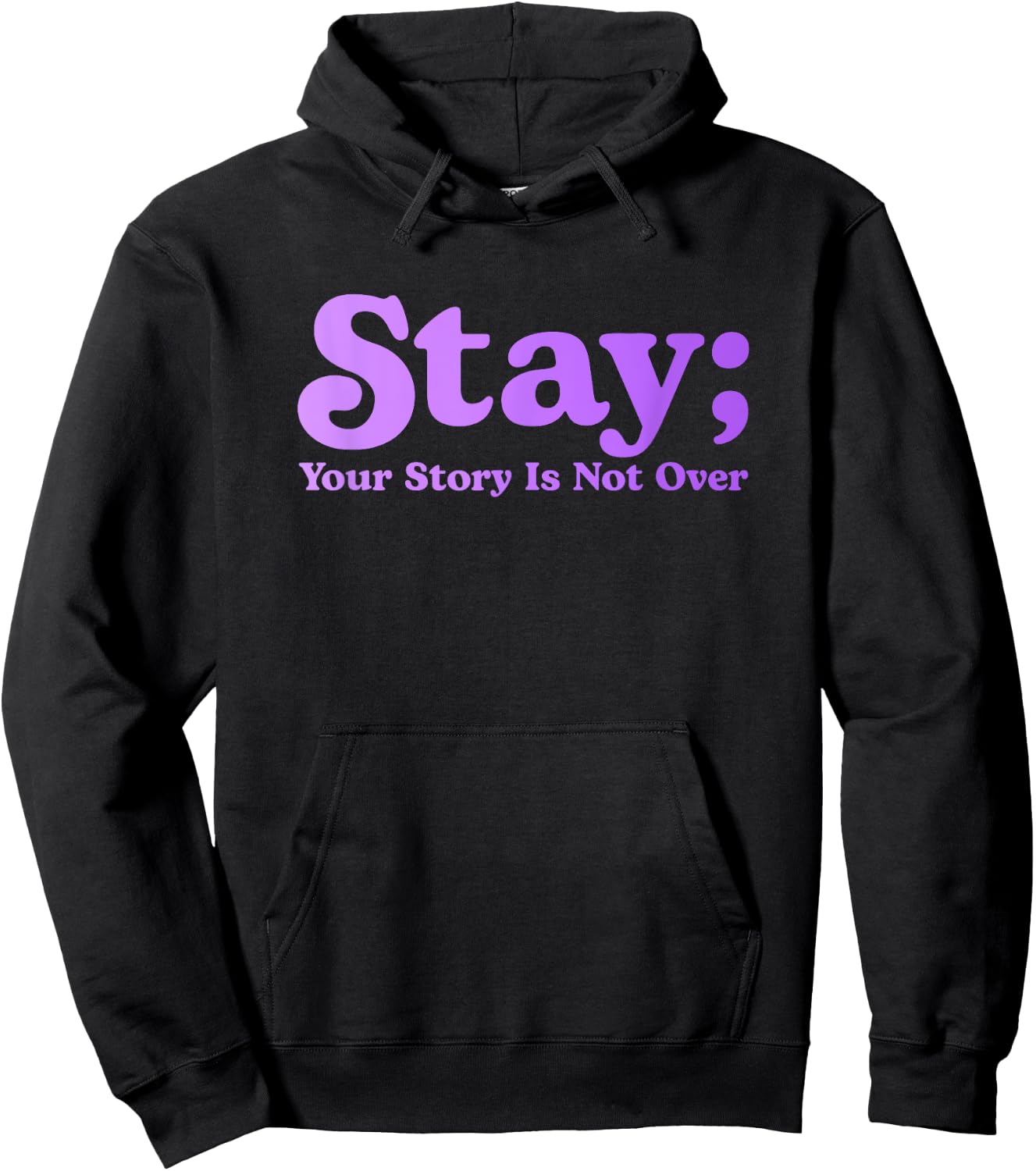 99 Reasons To Stay Alive Stay Your Story Is Not Over Cute Hoodie - Hoodie | Black