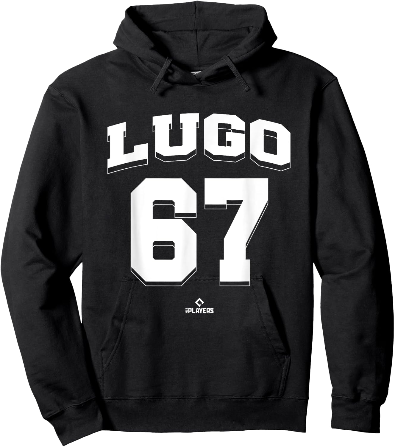 Seth Lugo 67 San Diego MLBPA Hoodie - Hoodie | Black