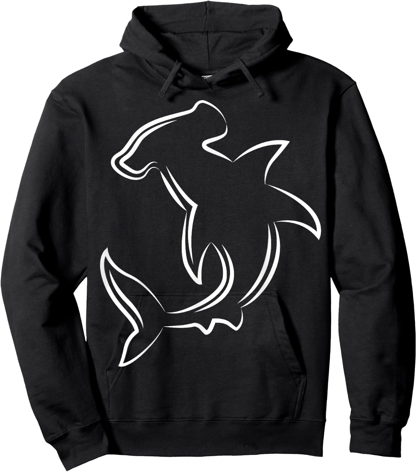 Hammerhead Shark Scuba Diving Diver Flag Underwater Dive Hoodie - Hoodie | Black