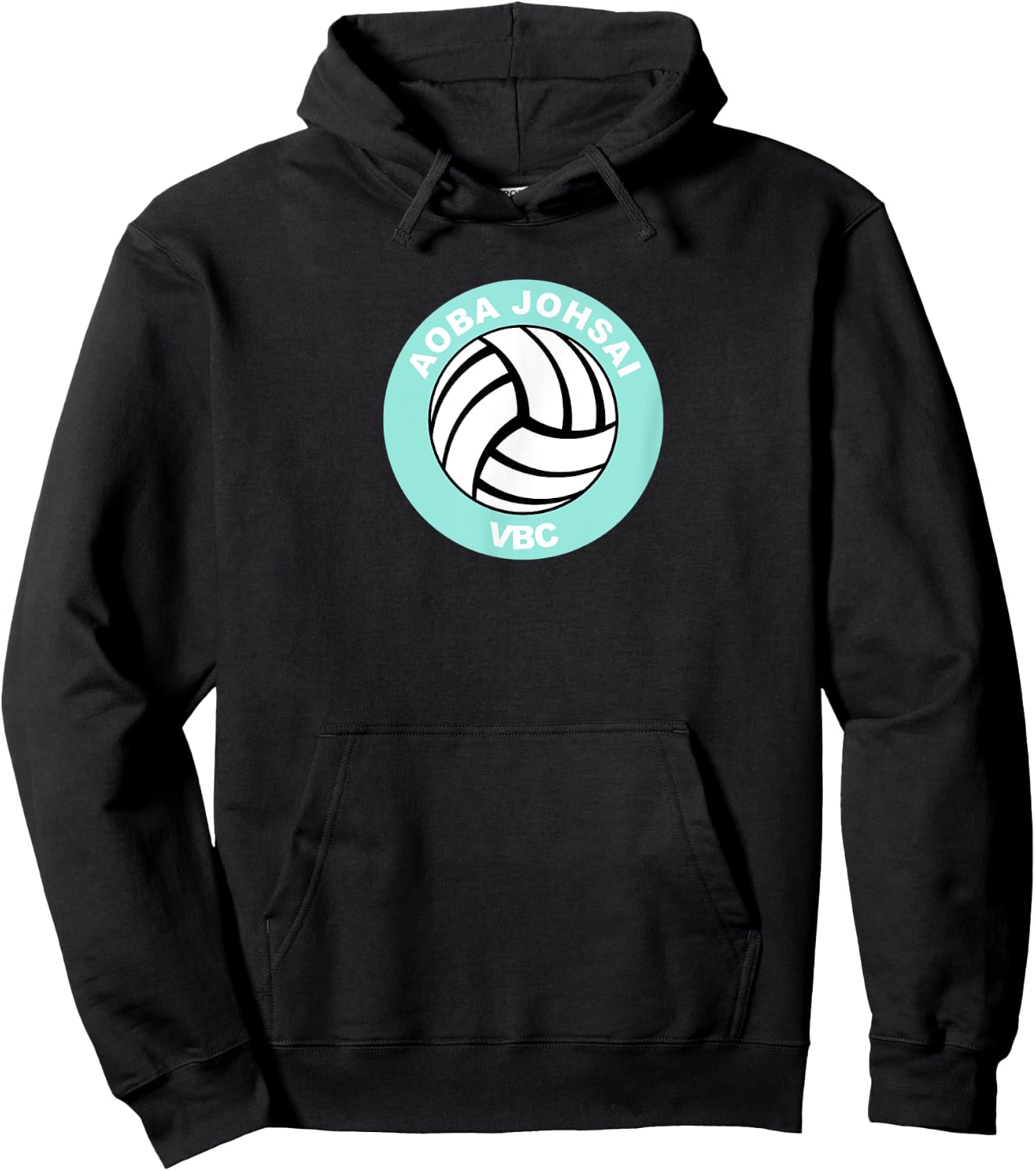 Aoba Johsai High - Volleyball Practice Anime Manga Cosplay Hoodie - Hoodie | Black