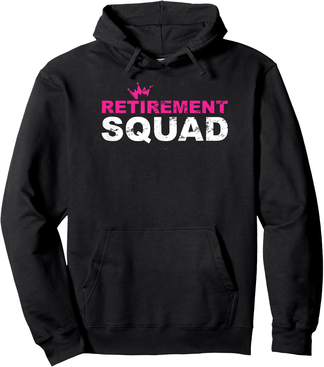 Funny Retired Retirement Squad Men Retiree Hoodie - Hoodie | Black