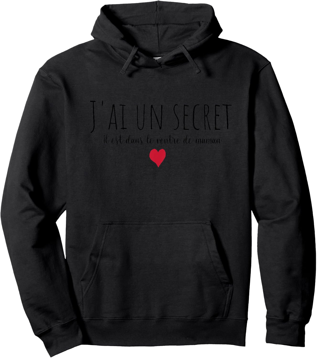Enfant J'Ai Un Secret, Future Big Brother, Future Big Sister Hoodie - Hoodie | Black
