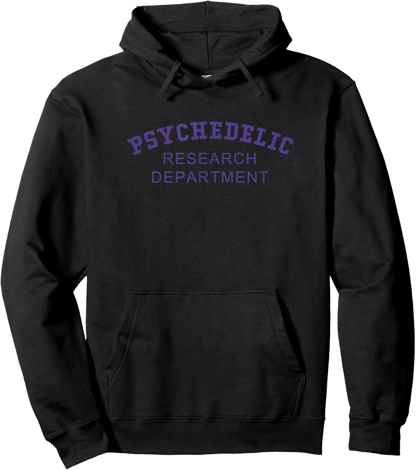 Psychedelic Research Department - Novelty Lab Print Hoodie - Hoodie | Black