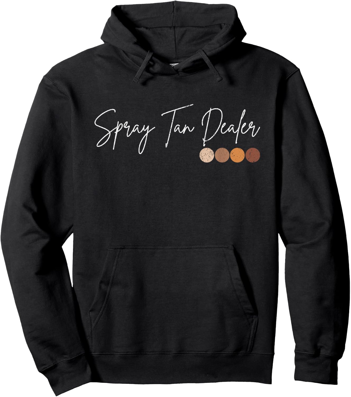 Vintage Spray Tan Dealer Spray Tan Artist Hoodie - Hoodie | Black