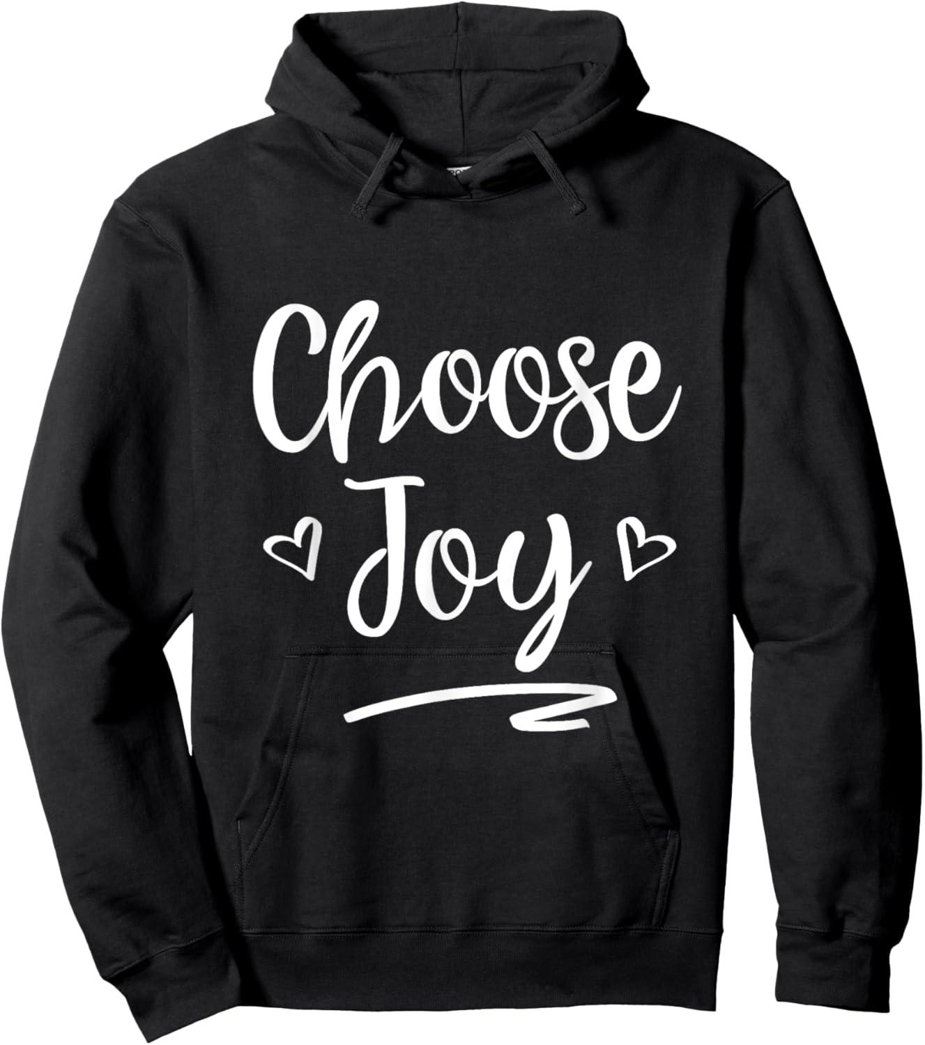 Choose Joy Christian Women Inspirational Faith Hoodie - Hoodie | Black