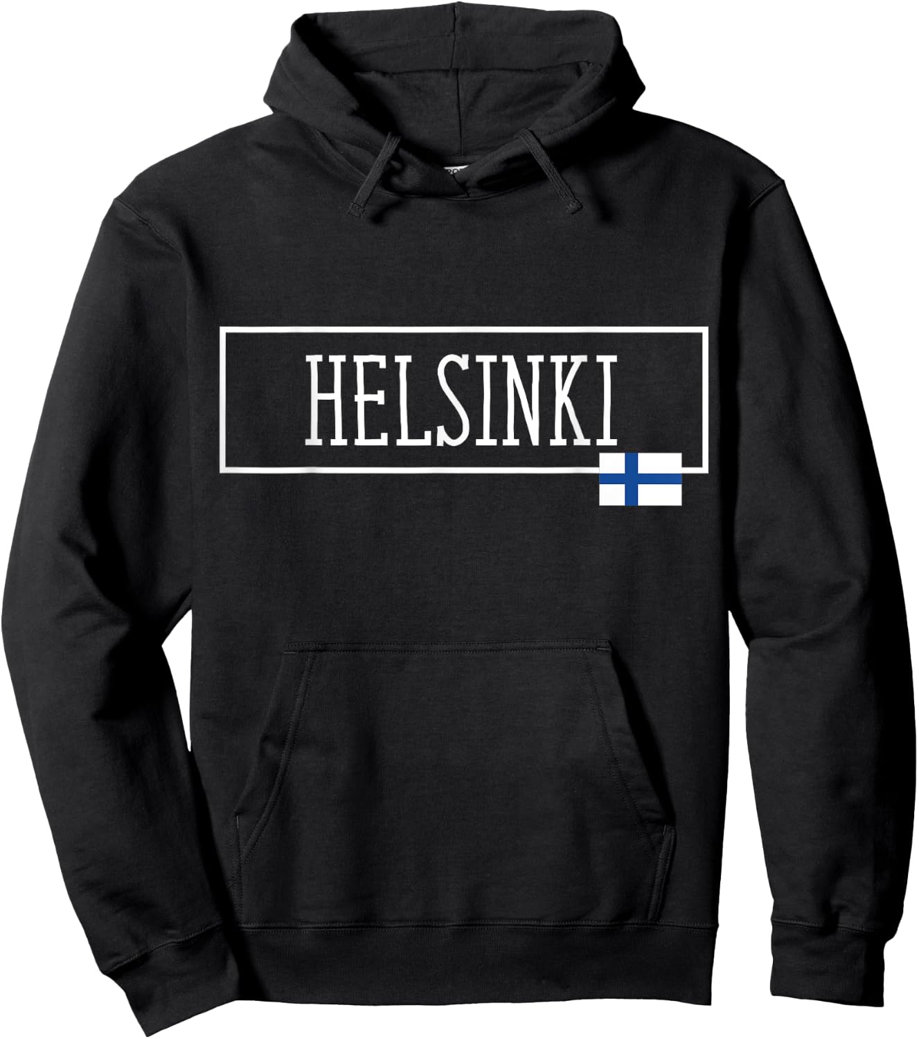 Helsinki Finlande Country Family Trip Suomalaiset Voyage Homme Hoodie - Hoodie | Black