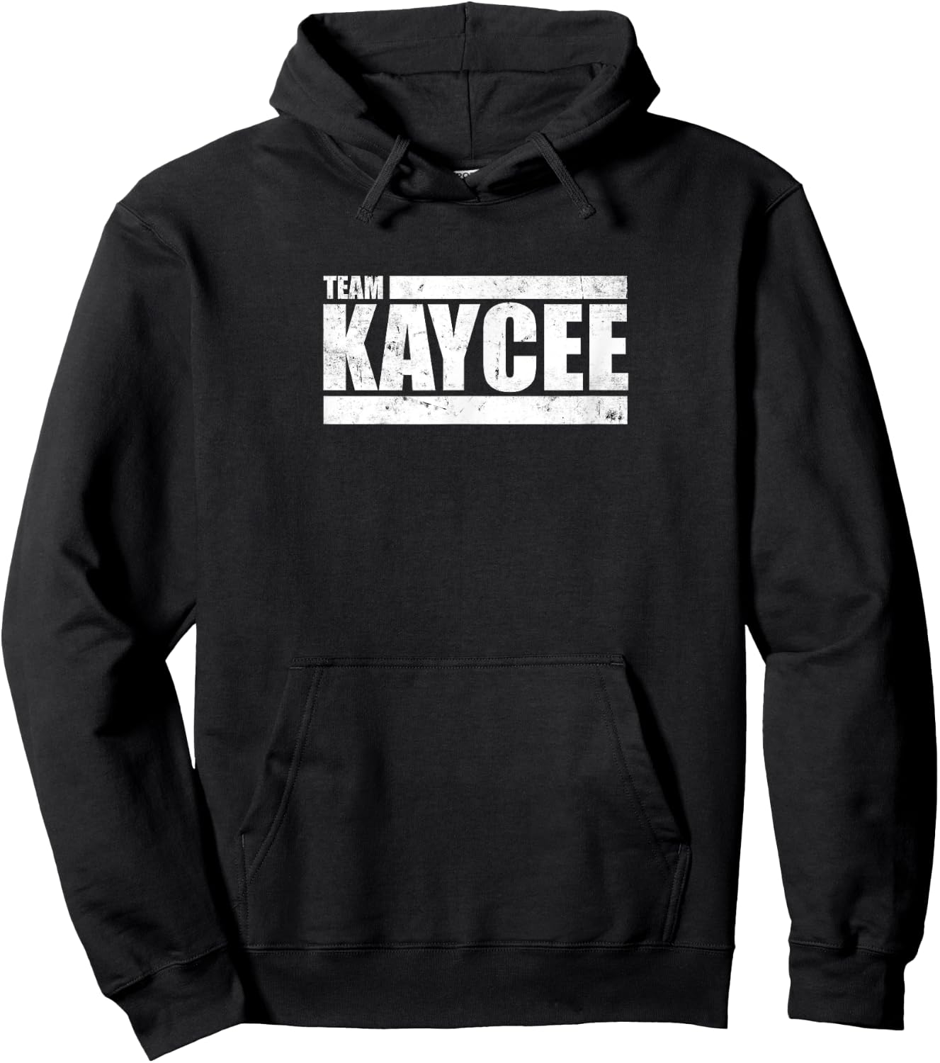 The Kaycee Challenge - Team Kaycee (Distressed) Hoodie - Hoodie | Black