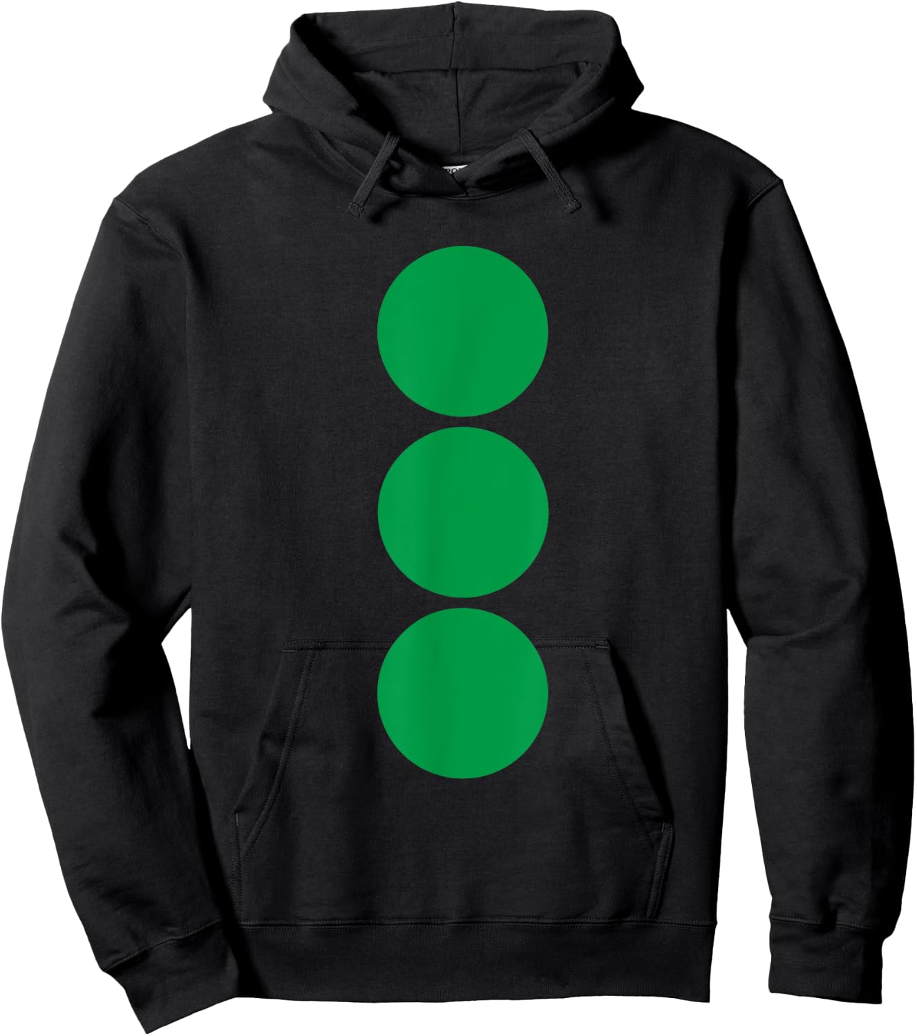 Twister Game Green Matching Group Costume Hoodie - Hoodie | Black