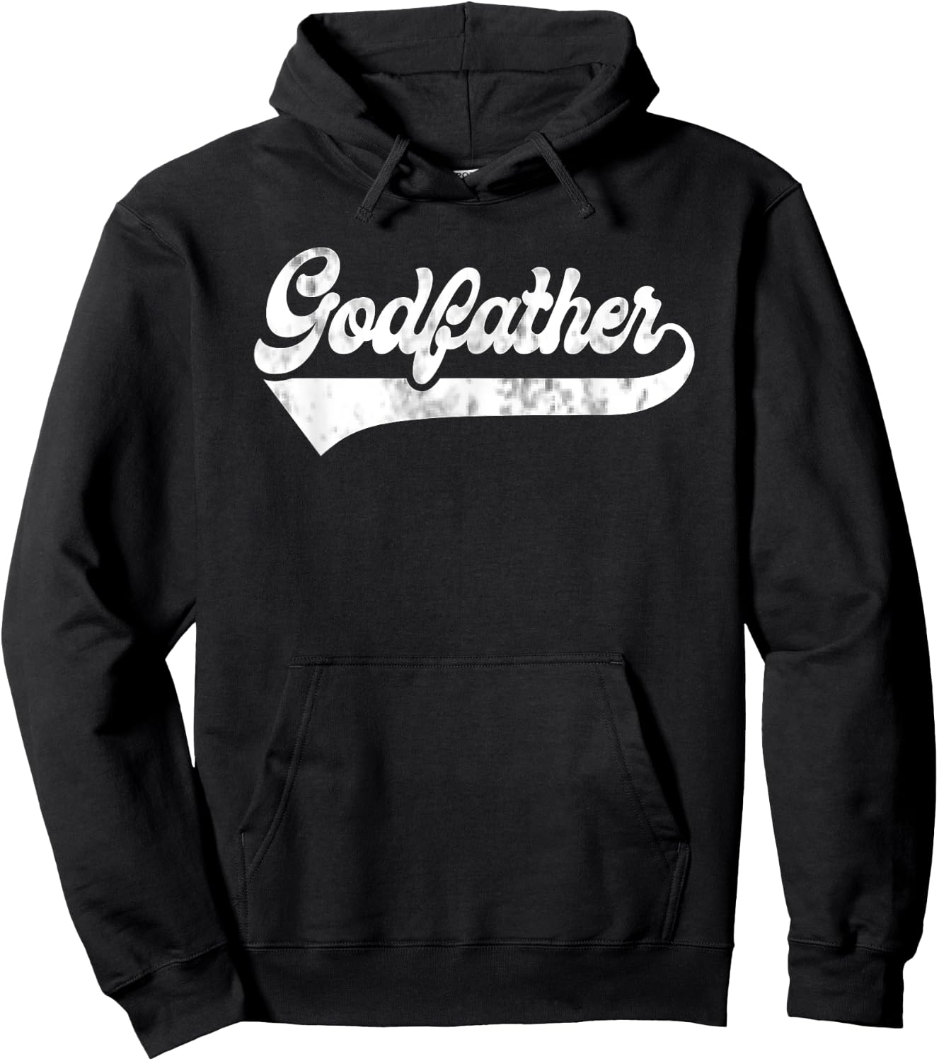 Godfather Vintage Retro Father's Day for Papa Grandpa Hoodie - Hoodie | Black