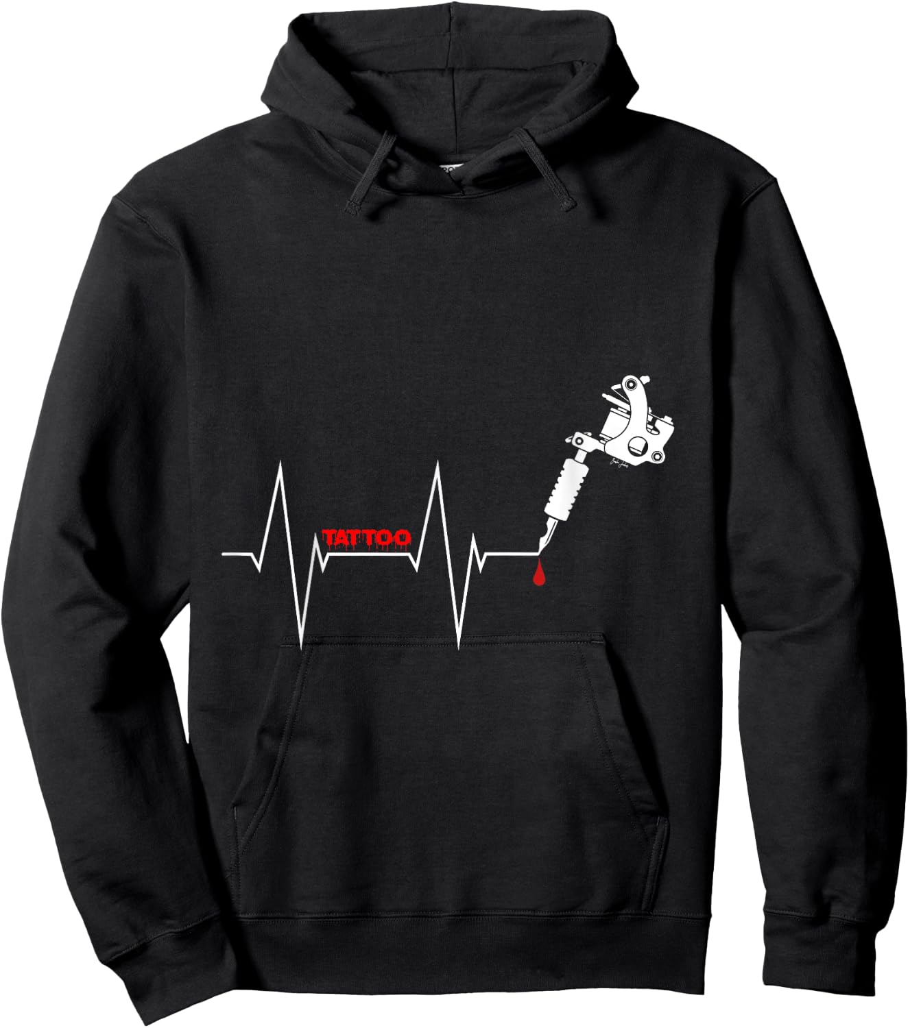 Tattoo Tattoo Gift , Black, S Hoodie - Hoodie | Black