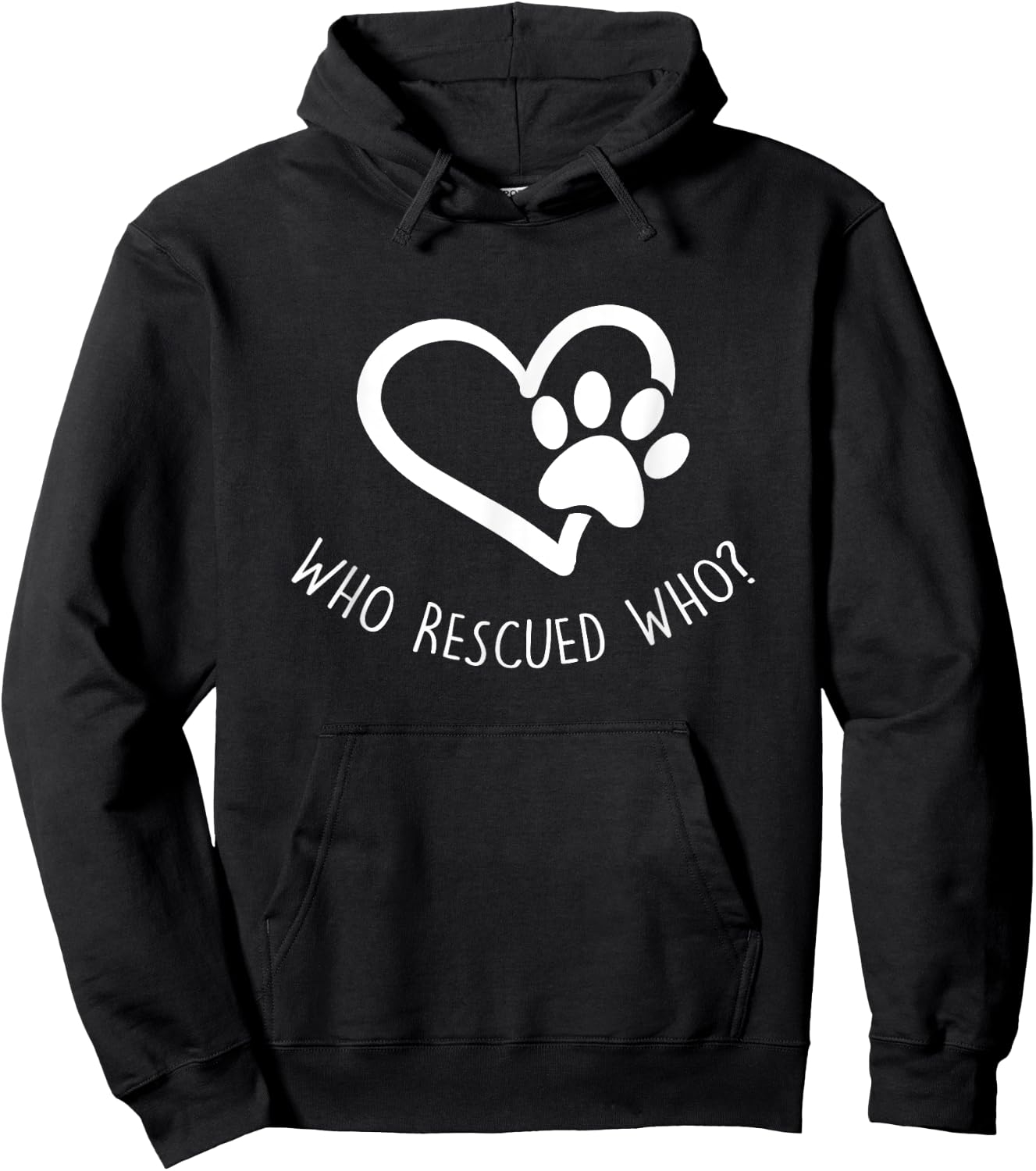 Adopt and Rescue Animal for Animal Foster & Shelters Hoodie - Hoodie | Black