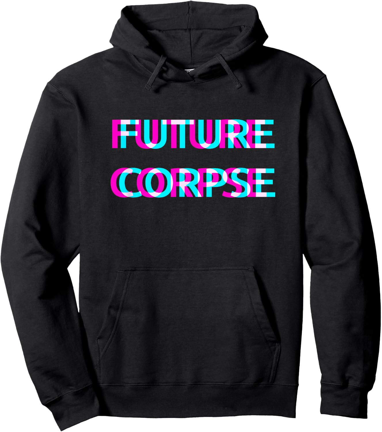 Future Corpse Coffin Goth Pastel Emo Stuff Hoodie - Hoodie | Black